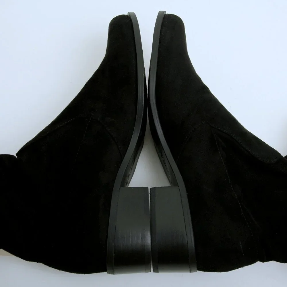 EUC‎ Charles by Charles David Gammon Over The Knee Boots Black Women Size 7.5